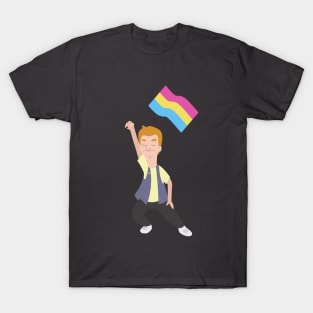 Jimmy Jr. x Pansexual Flag T-Shirt